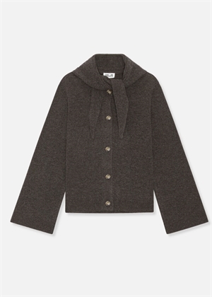 Clarine strik cardigan Coffee Brown Baum Und Pferdgarten